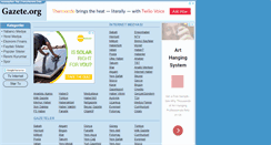 Desktop Screenshot of gazete.org